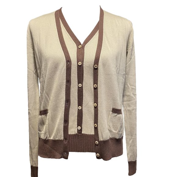 Malo 2-Piece Silk Sweater Set – Made in Italy - Picture 3 of 7